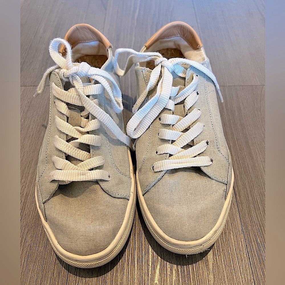 SOLUDOS Ibiza Light Blue Denim Sneakers  - US Size 7